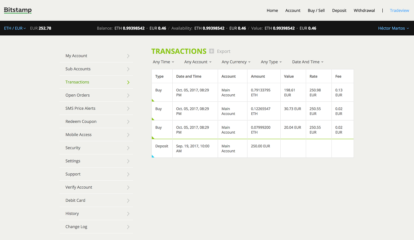 Cómo comprar Ethereum en un exchange | by Héctor Martos | Medium