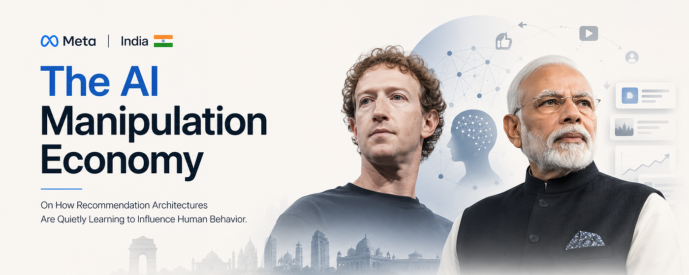 The AI Manipulation Economy: How Recommendation Architectures Are Quietly Learning to Influence…