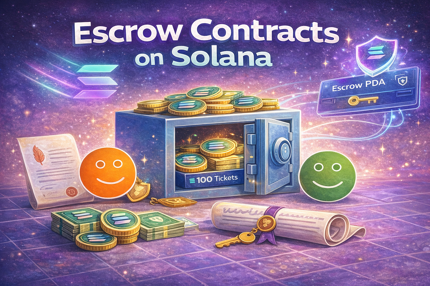 Building a Trustless Escrow Smart Contract on Solana: The Ultimate Guide By Dhruv patel