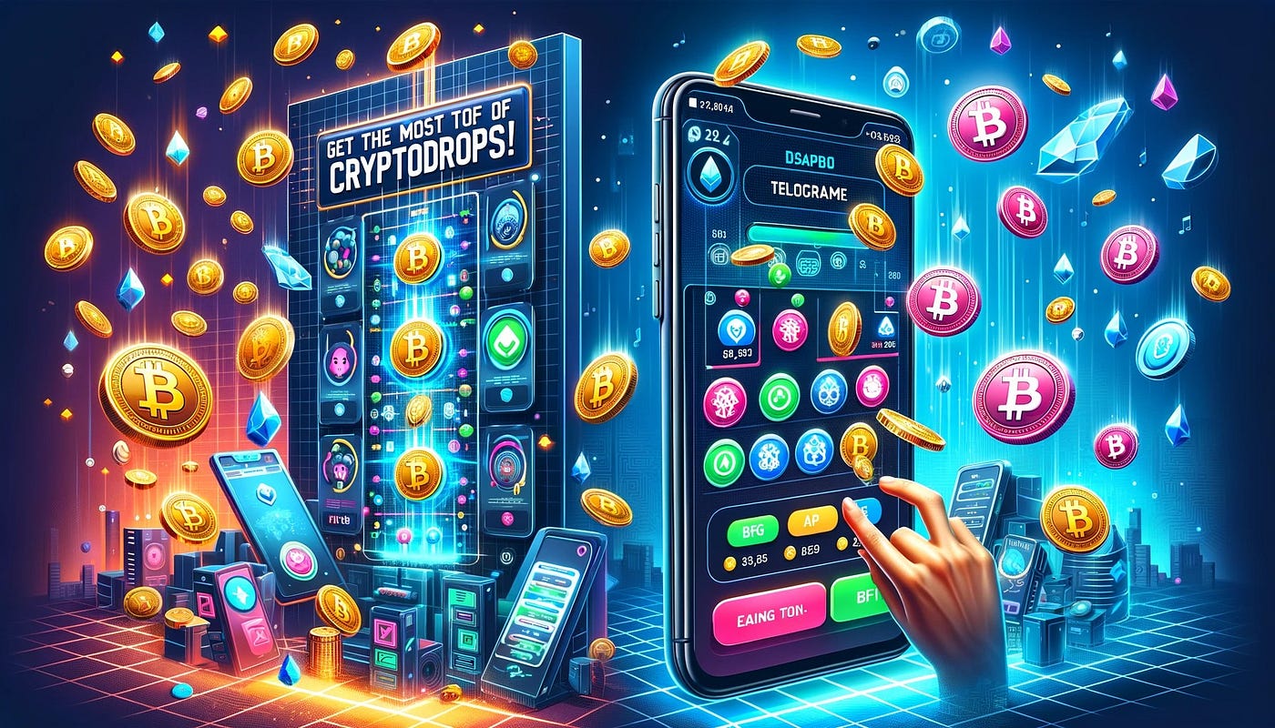 Unlock Top Tokens with Cryptodrops: Easy Crypto Mining Through Telegram  Games | by AshenWolveDEFI | Medium