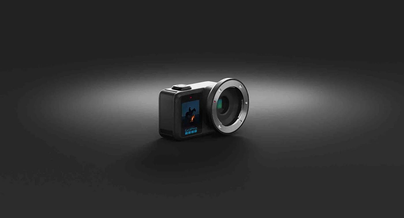 GoPro Mission 1 PRO ILS interchangeable action camera. (image source: GoPro website)