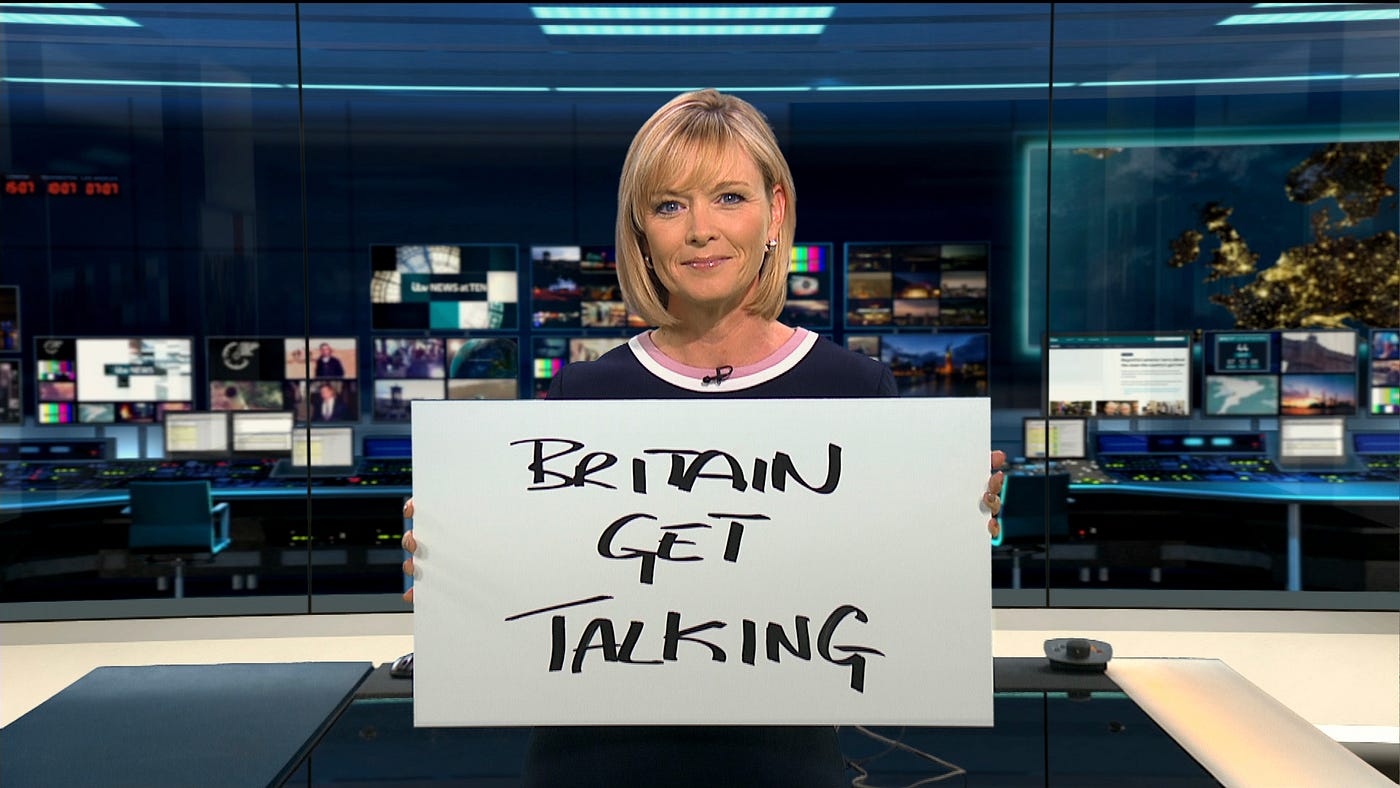 Britain Get Talking. ITV AND UNCOMMON STOP SATURDAY NIGHT TV… | by Uncommon  Creative Studio | Medium