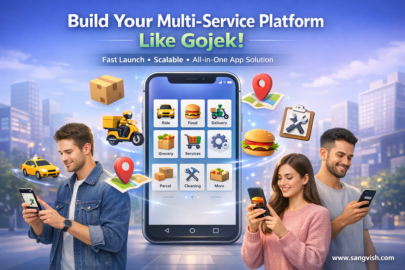 Build Your Multi-Service Platform Like Gojek!