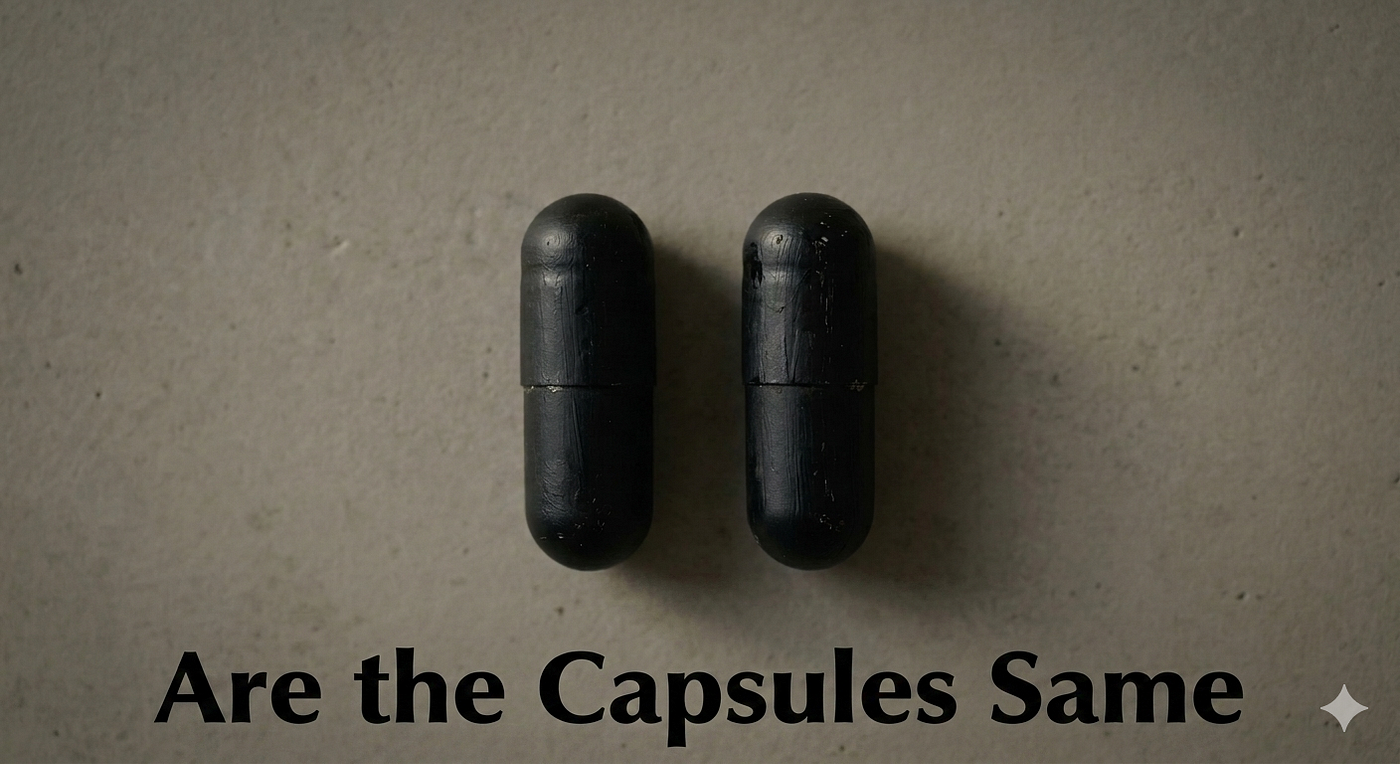 Can two identical-looking drugs actually be different? I ran the numbers to find out