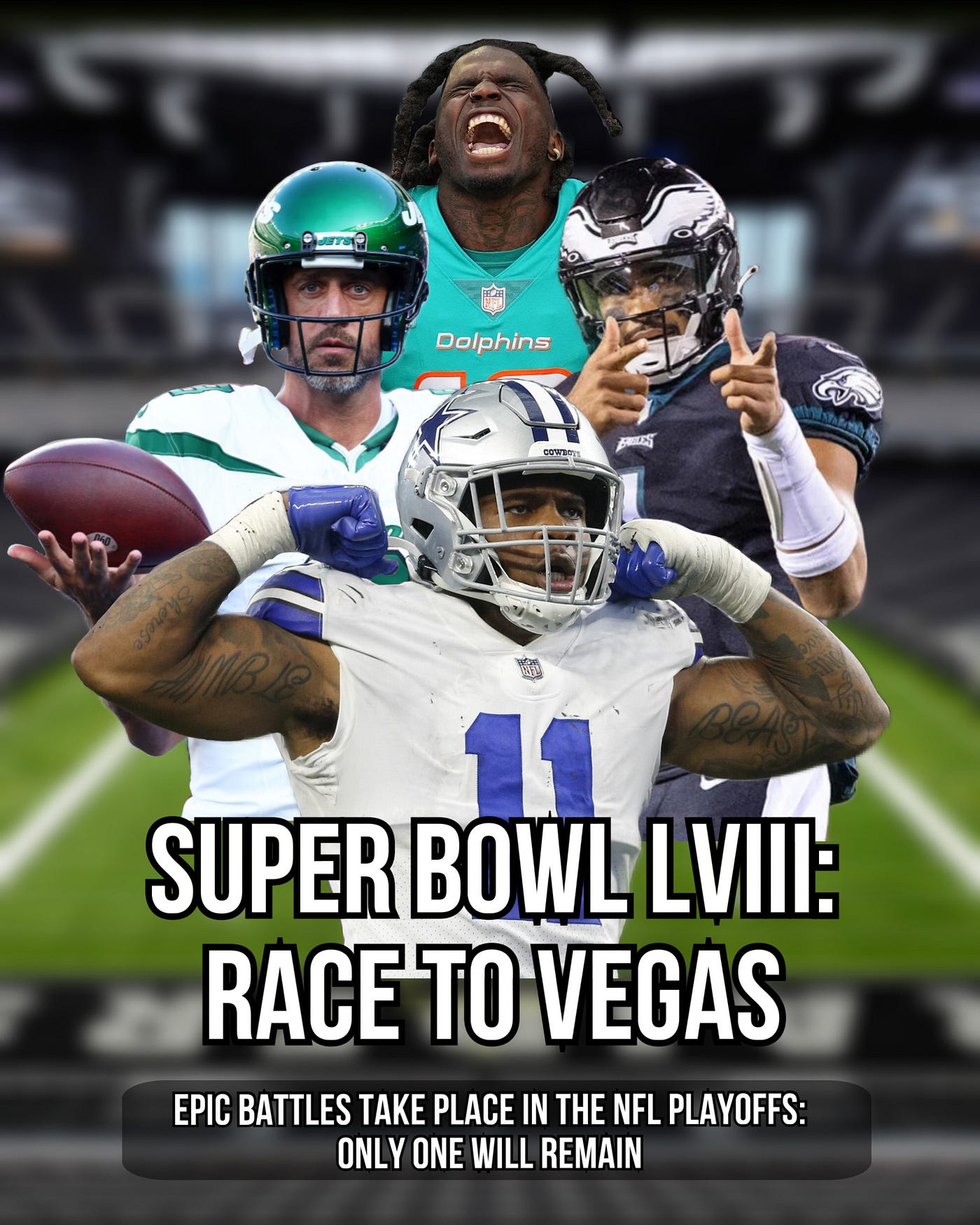 Super Bowl LVIII: Race To Vegas. Epic Battles Take Place In The NFL…, by  Jaime A Suarez, Sep, 2023