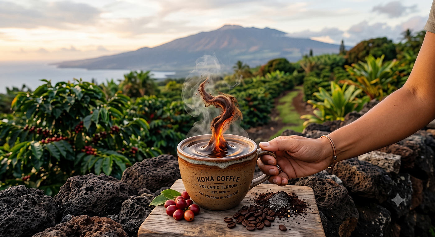 The Volcano in Your Cup: The Science of Kona’s Unique Volcanic Terroir
