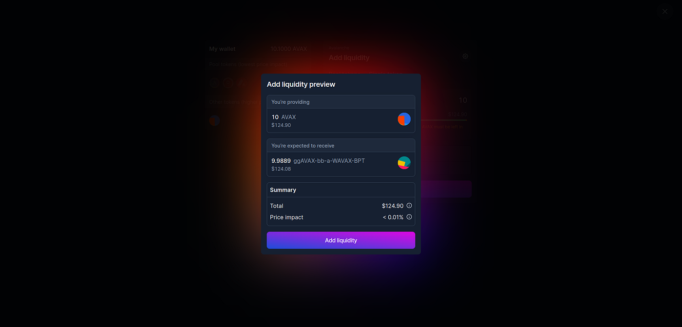 Earning AVAX with AVAX #16 — $ggAVAX Liquidity with Balancer | by harry.avax  | Medium