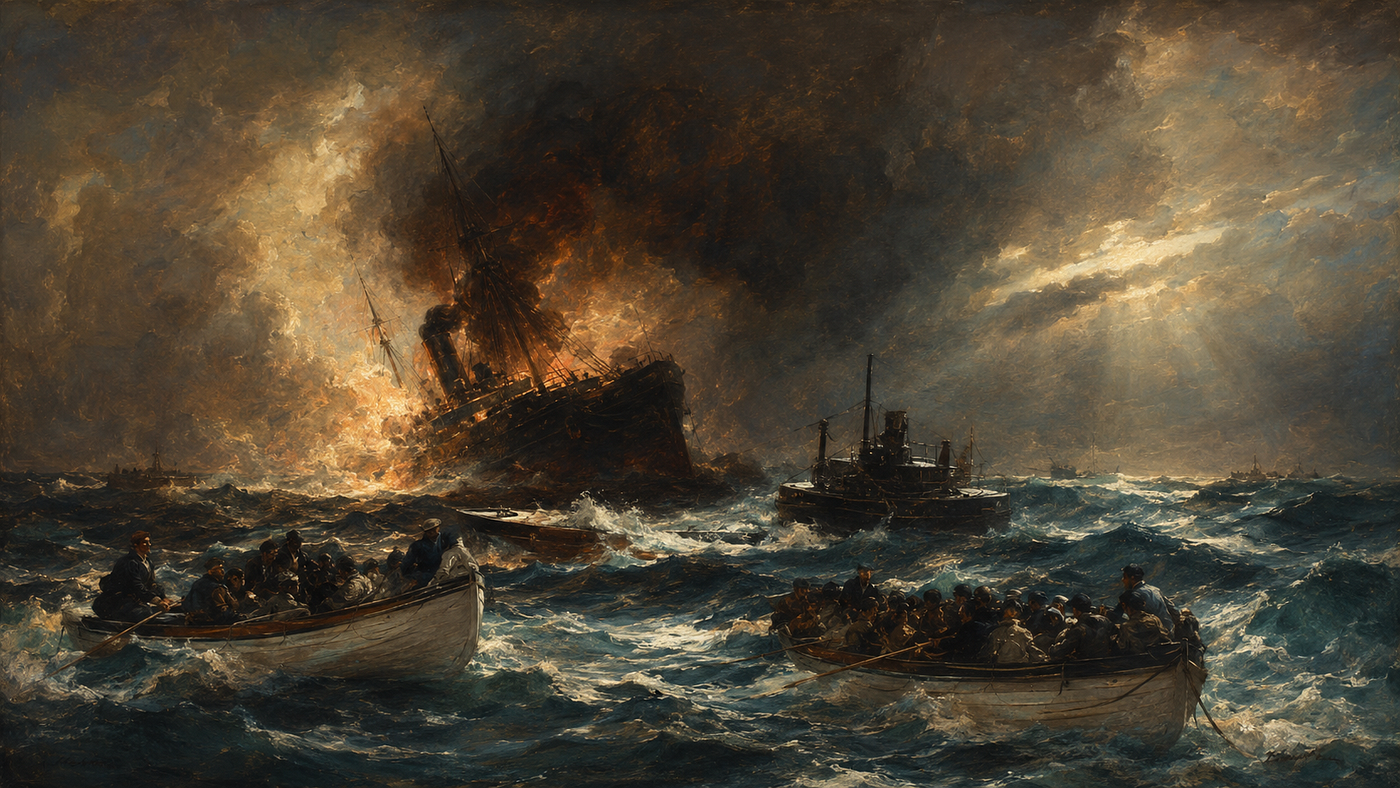 The Laconia Incident: The WWII Rescue That Changed Submarine Warfare