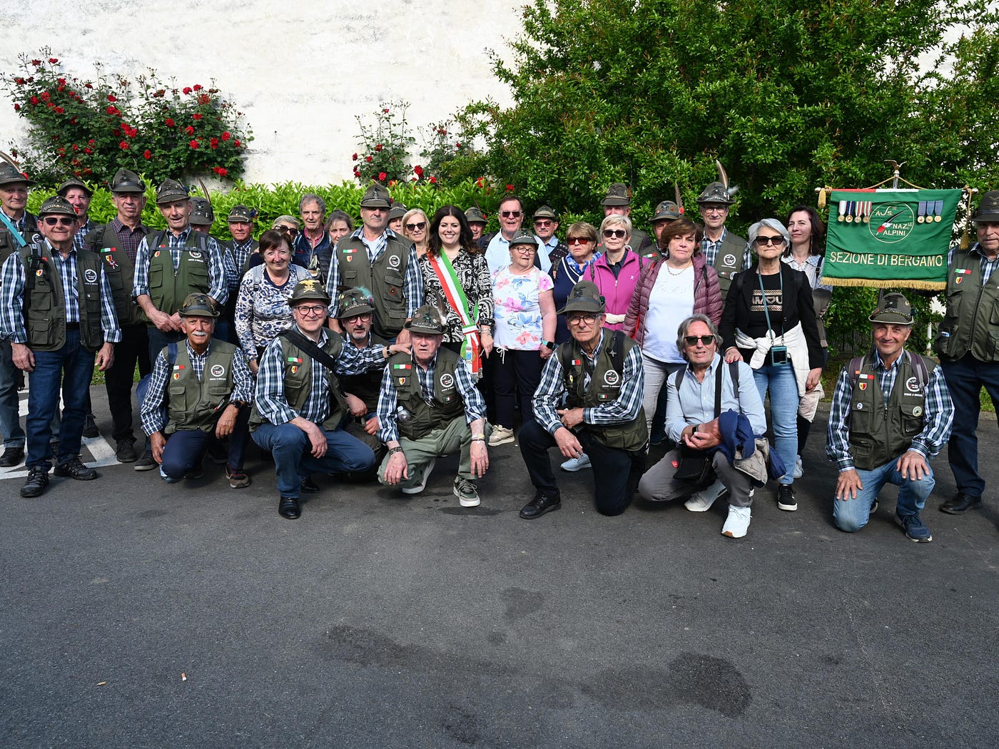 Adunata alpini a Biella