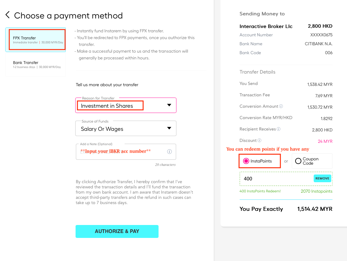 How to Fund Interactive Brokers via InstaReM | by Fabian Tan | Medium