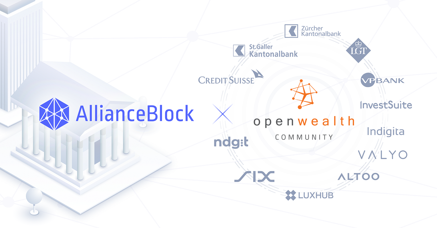 AllianceBlock Joins the OpenWealth Association, Creating a Doorway to DeFi  for Major Swiss Banks, WealthTechs and Traditional Finance Players | by  Nexera | Medium
