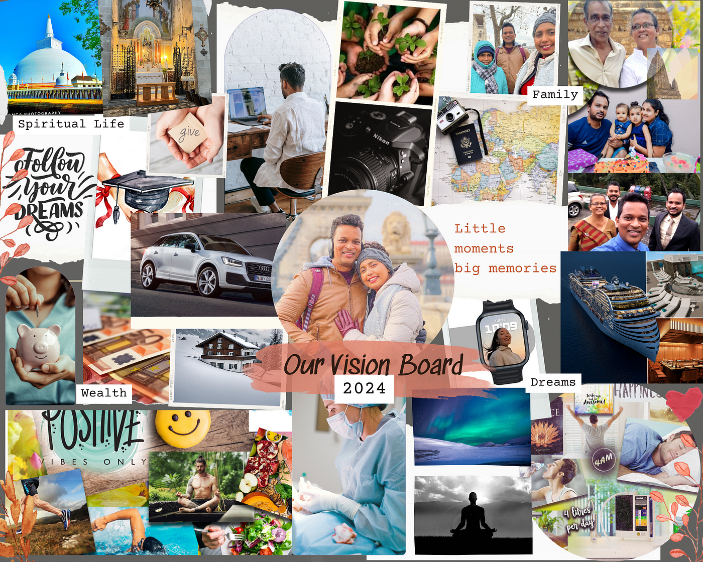 Vision Board Book 2024: Make 2024 Your Year of Abundance: | manifest your  vision with 400+ images, quotes, and affirmations to achieve your best year