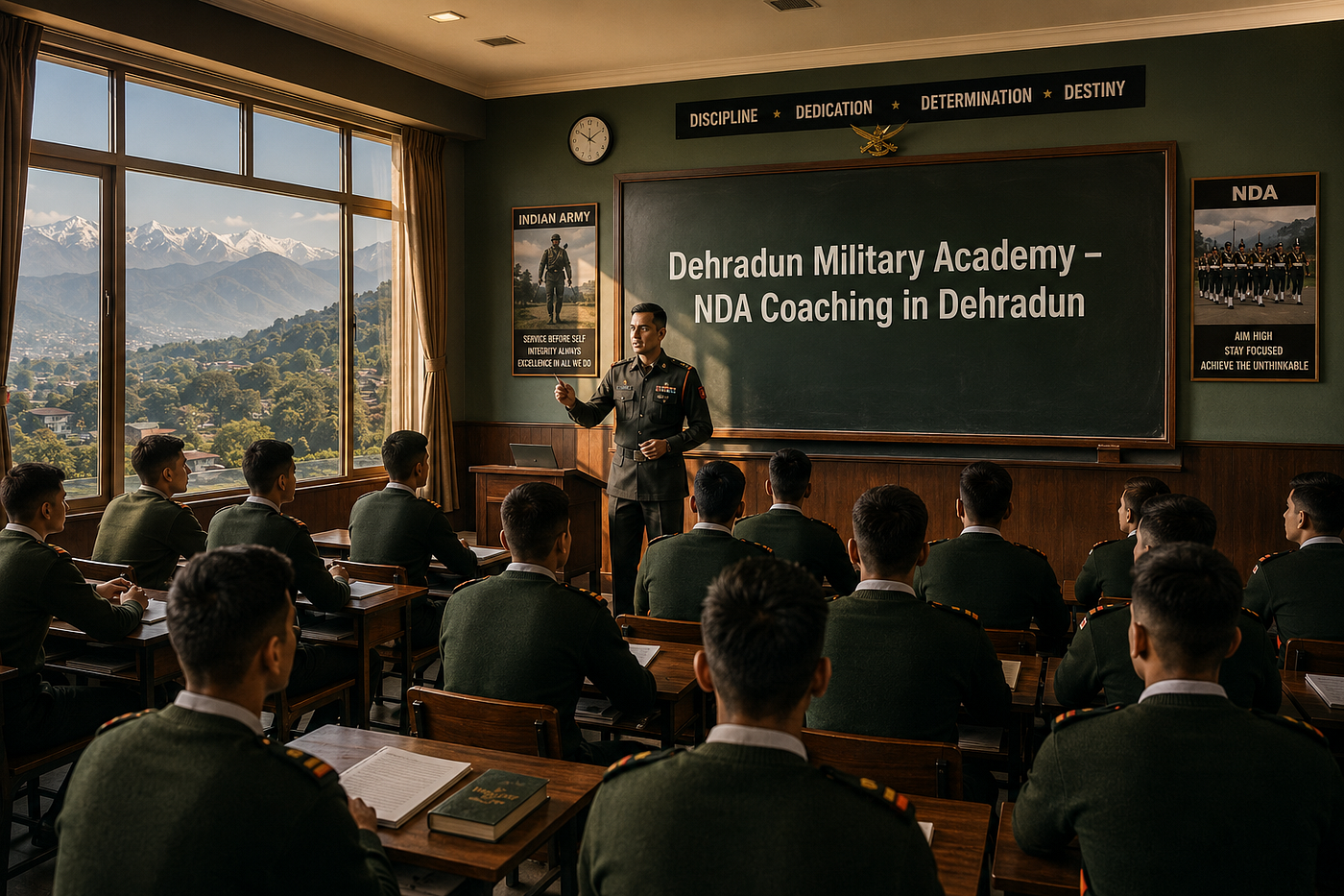 Dehradun Military Academy (NDA coaching in Dehradun)