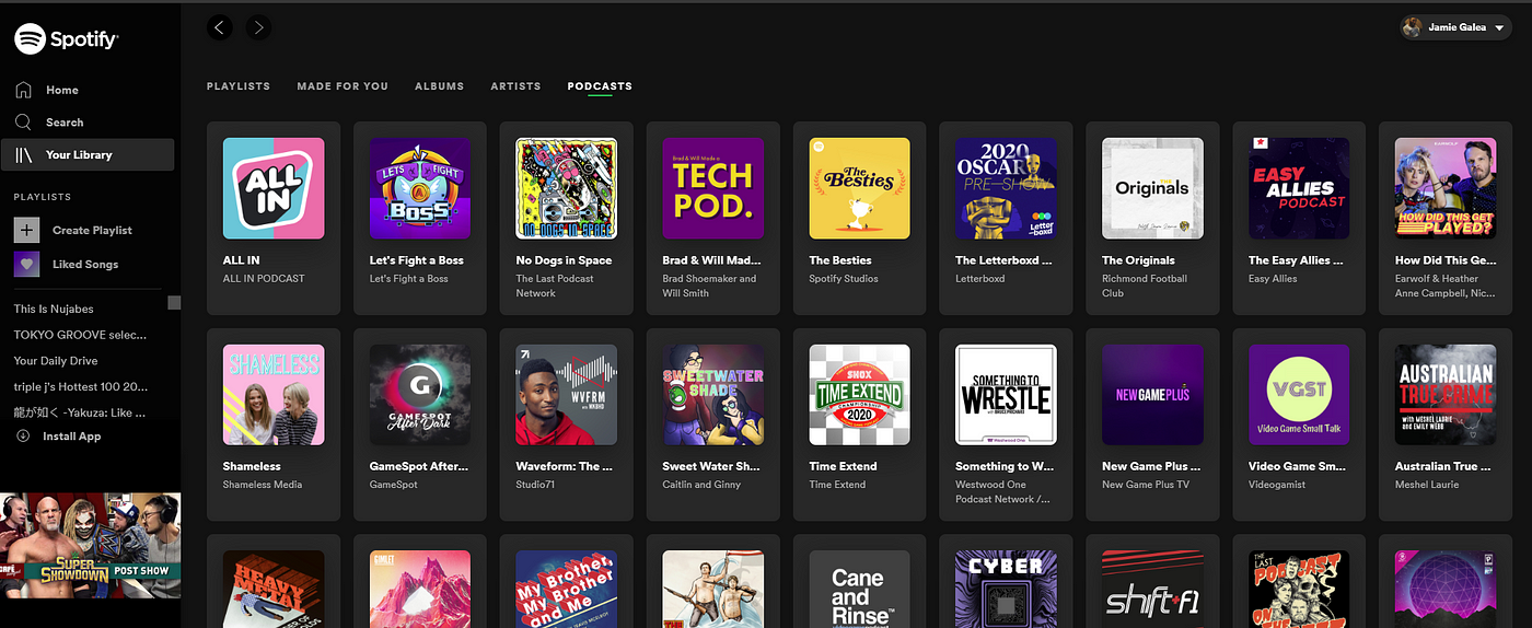 I used Spotify as my Podcasting App for a Month, and here's what I  learned.., by Jamie Galea