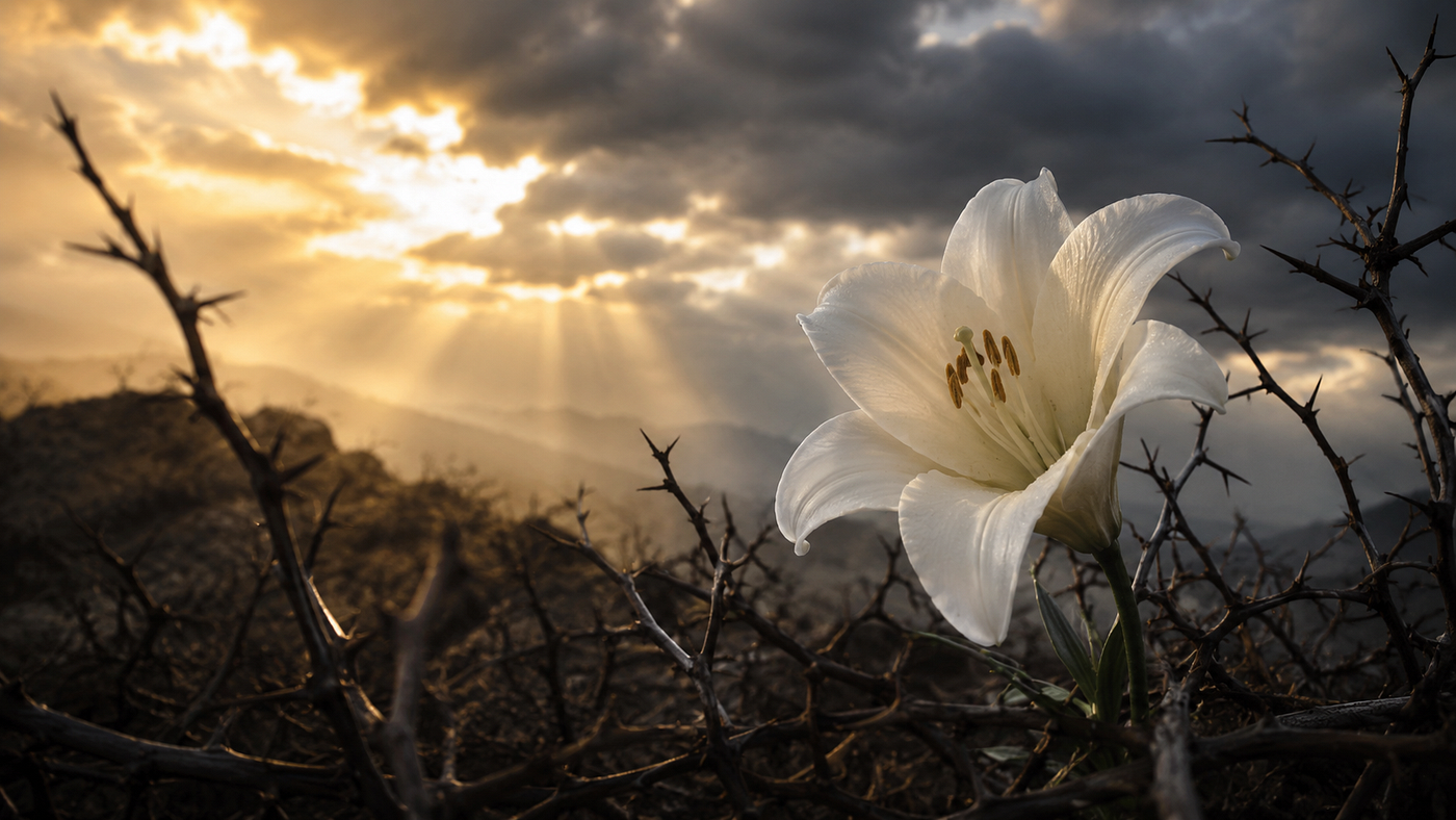 Lily Among Thorns by Annette K. Mazzone: A Christian Story of Faith, Trials, and the Last Days