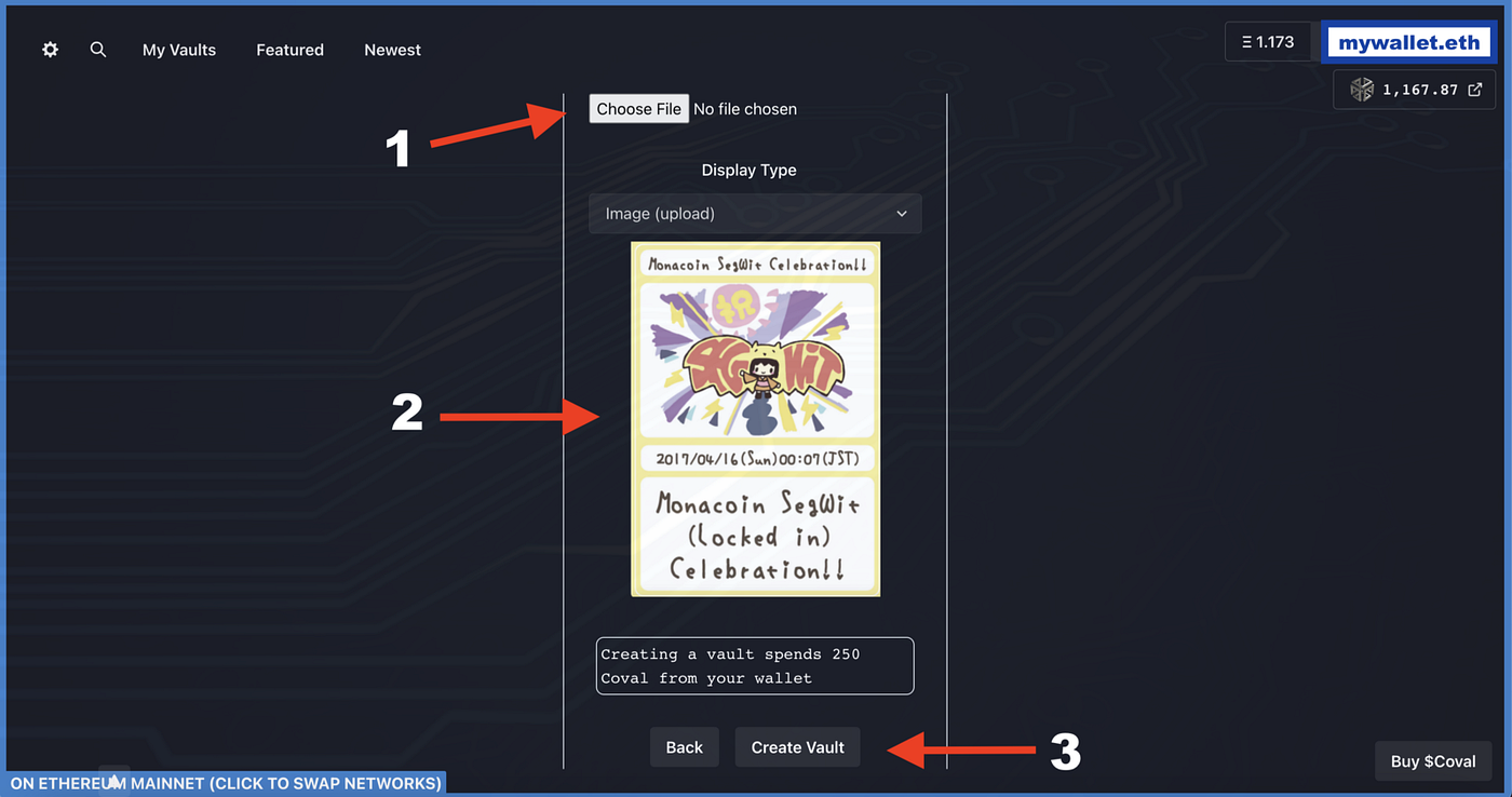 How to Vault your Monacoin/Monaparty NFTs | by Emblem Vault | Medium