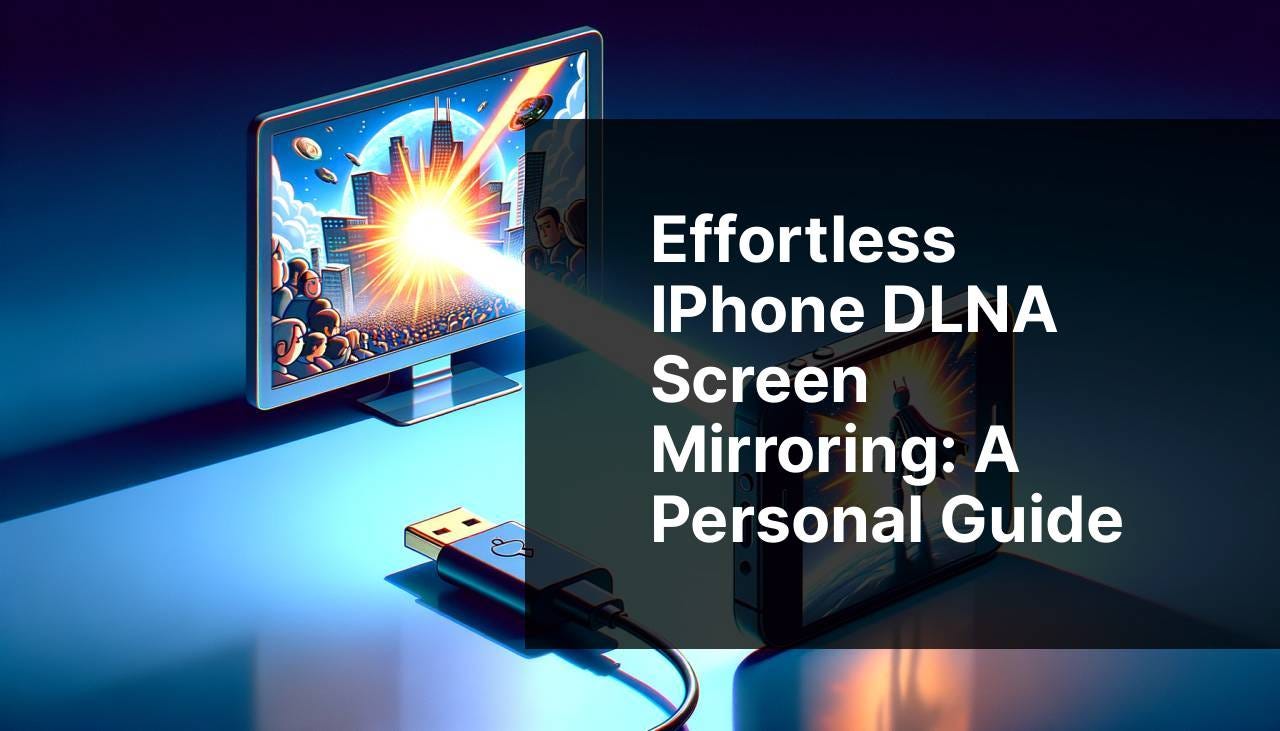 Effortless iPhone DLNA Screen Mirroring: A Personal Guide