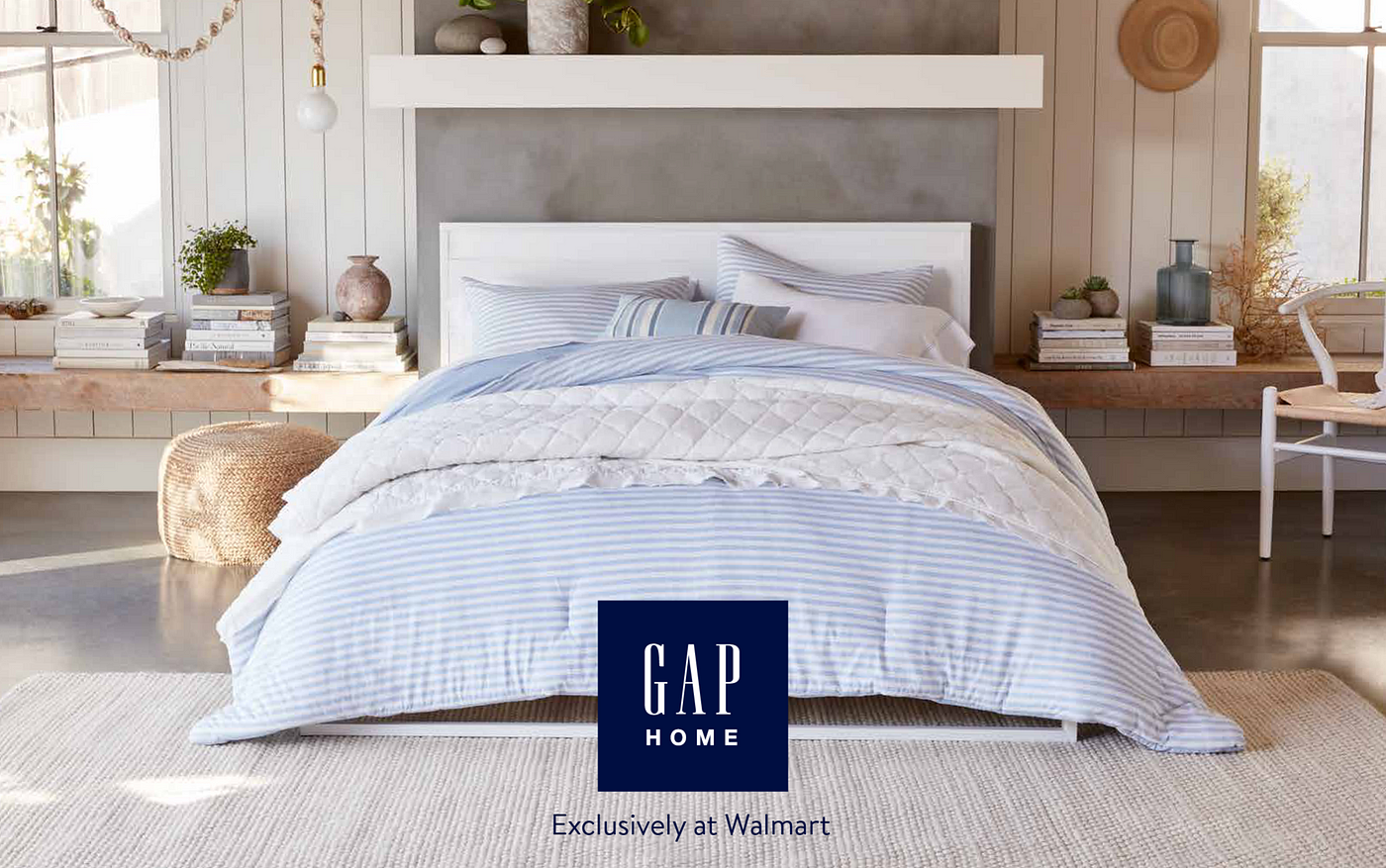 Gap's Latest Attempt to Stay Relevant: Selling Home Goods at Walmart, by  Michael Beausoleil