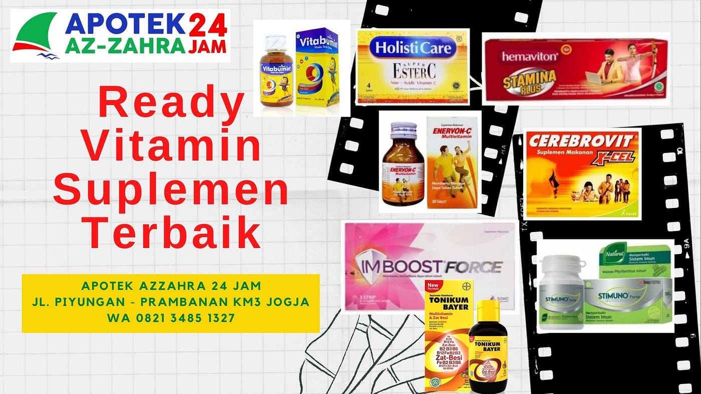Distributor Vitamin & Suplemen Terdekat