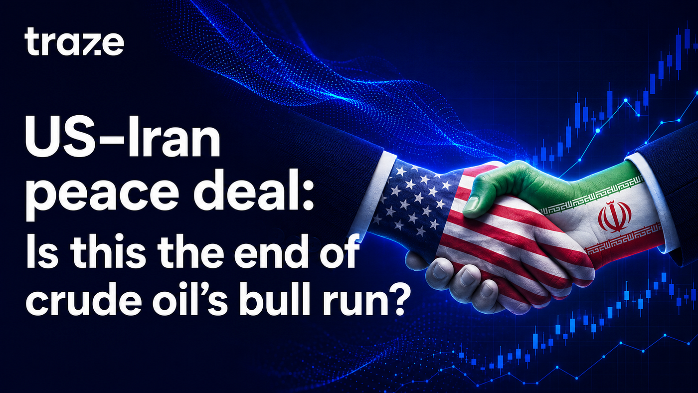 US-Iran Peace Deal: Is This the End of Crude Oil’s Bull Run? How Should Forex Traders Interpret It?