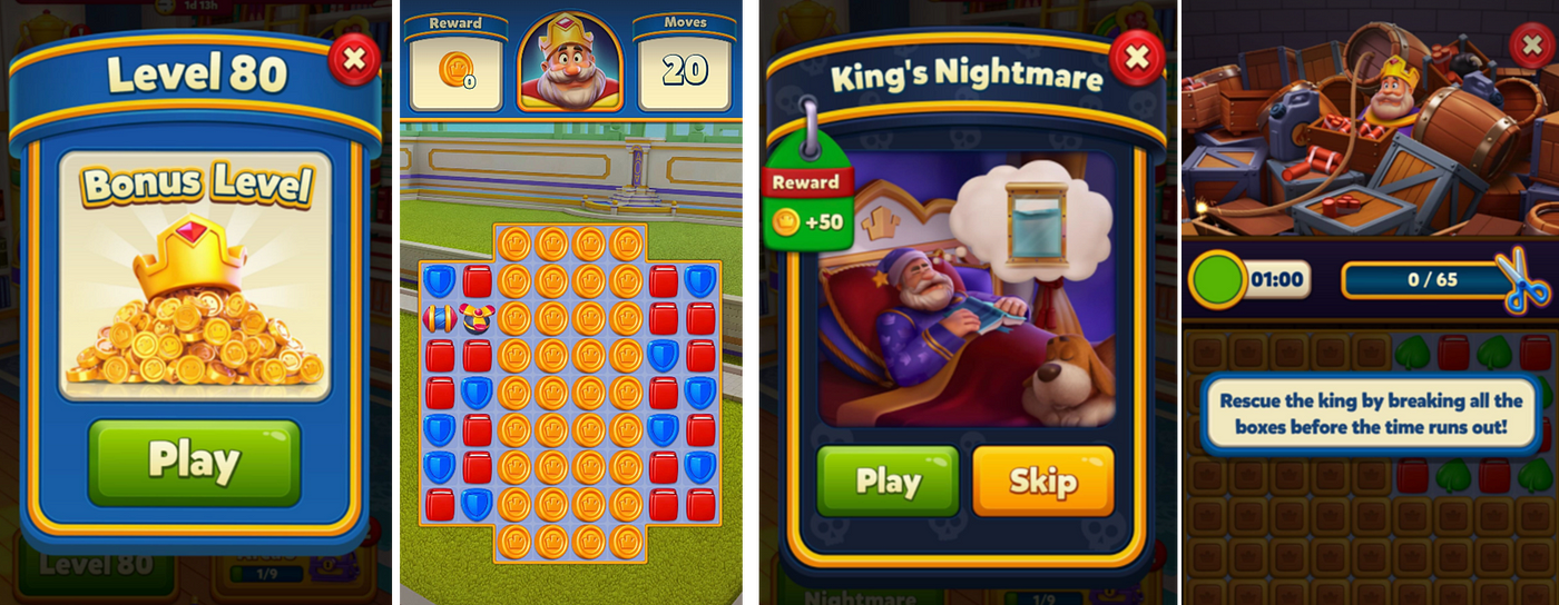How To Save The King From Nightmare In Royal Match