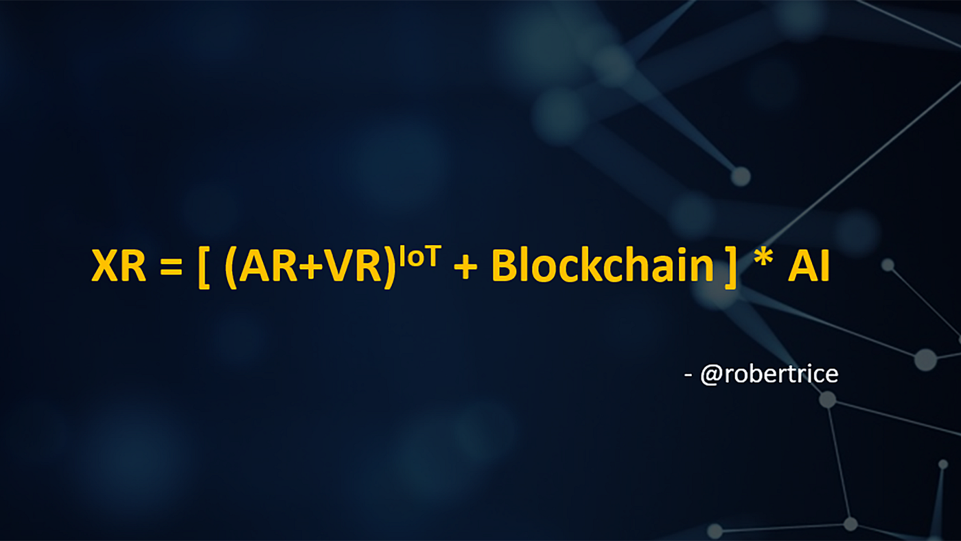 POST-WEB PERSPECTIVE: AI, THE XR SINGULARITY, AND THE METAVERSE | by Robert  Rice | Medium