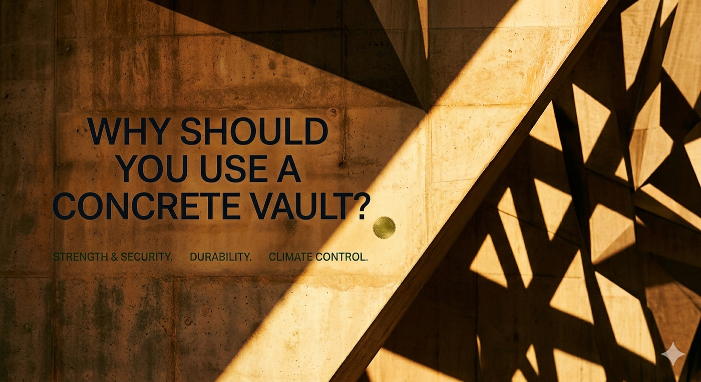 Why Should You Use a Concrete Vault?