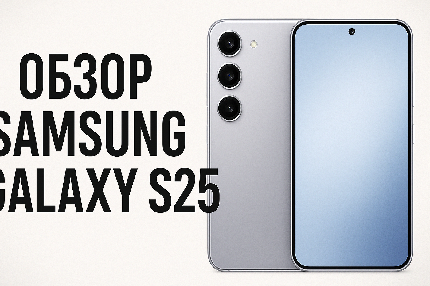 Обзор на Samsung Galaxy S25