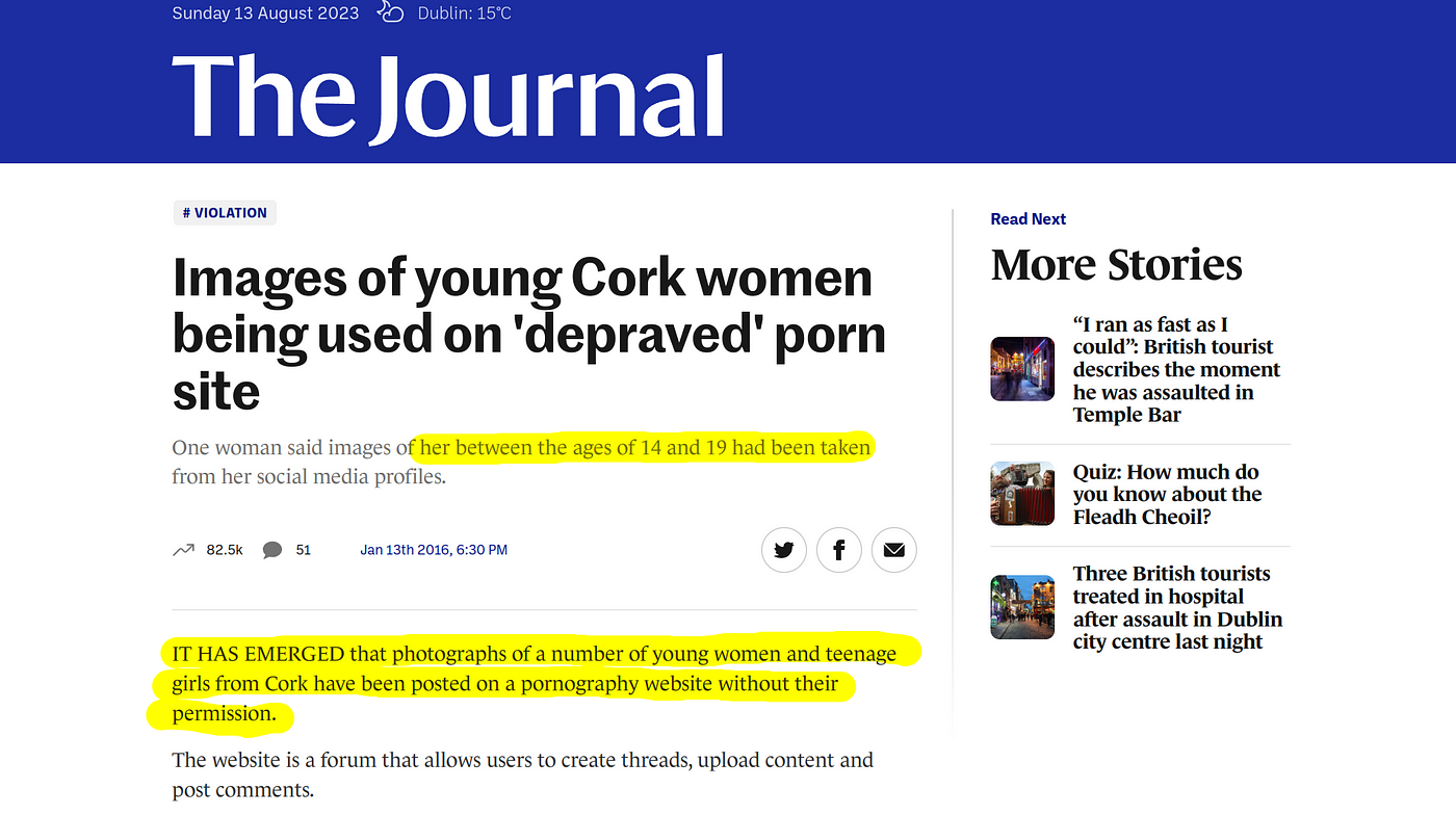 CumOnPrintedPics: the dark forum that does a lot of damage to the childs  and revenge porn victims | by ClaudiaPerez | Medium