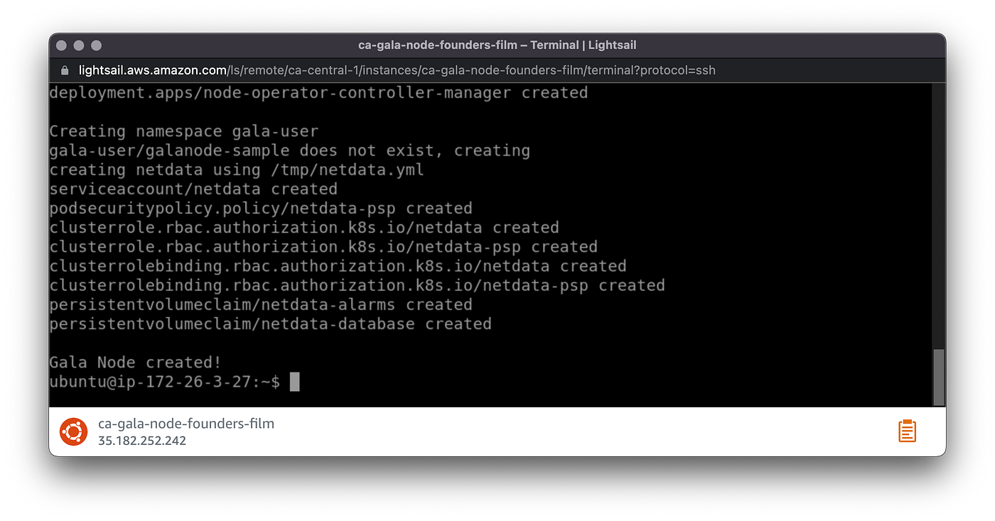 Setting up a V3 Gala node. This post will show you how to set up a… | by  cryptograham | Medium