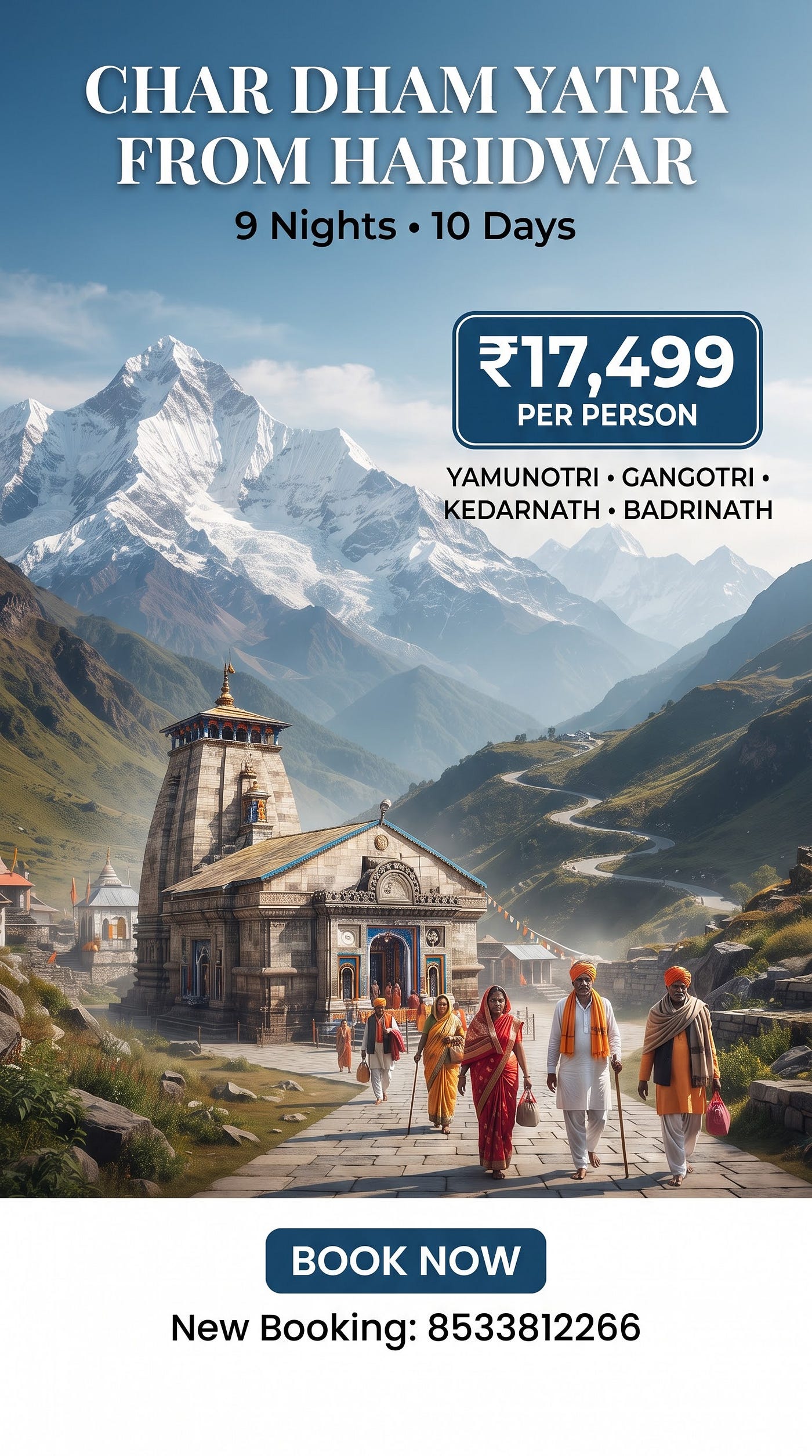 Char Dham Yatra from Haridwar: Complete Pilgrimage Guide