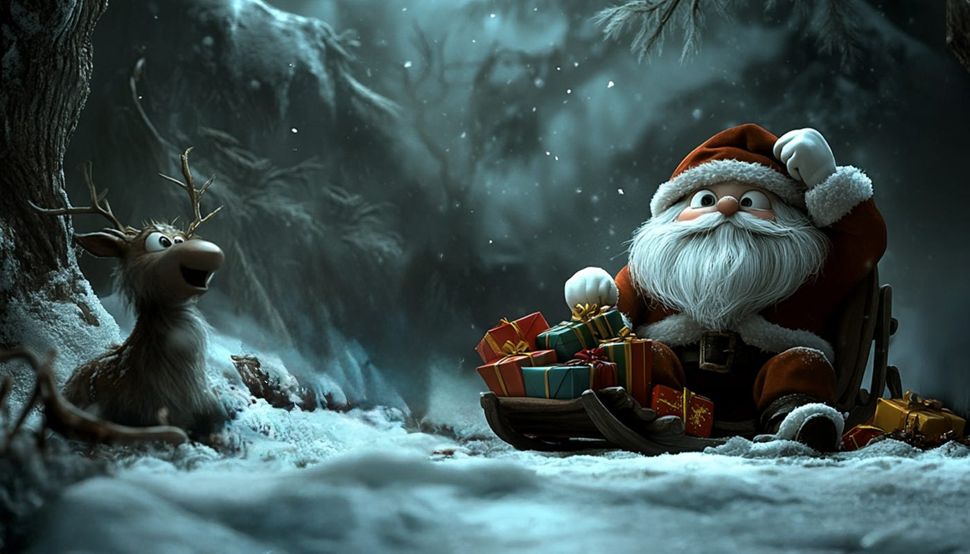 🎅 Das Geheimnis des Weihnachtsmanns — Sternenstaub über Schnabelstadt ✨