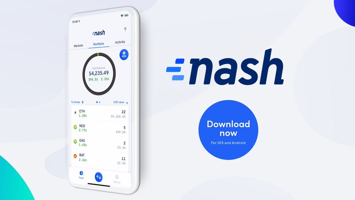 Nash.io: Safe, Decentralized, User Friendly Exchange | by A.C.K | Medium