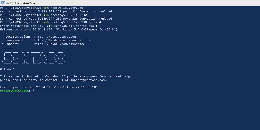 How to setup your Cloud Server securely | by Prime Stake Pool | Medium