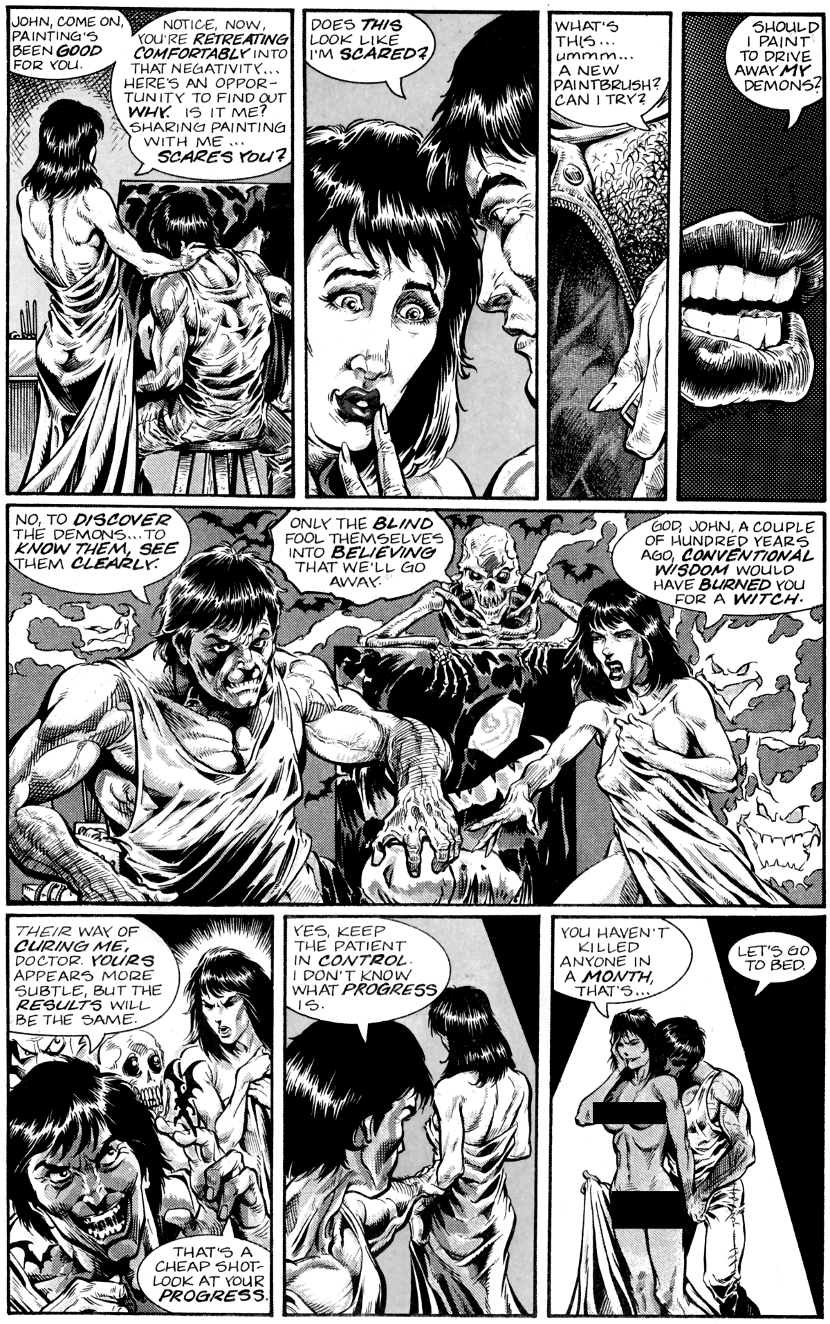 Faust love of the damned sex scene