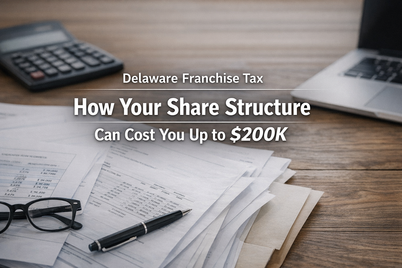 Delaware Franchise tax — How your Share Structure Can Cost You Up to $200K in taxes