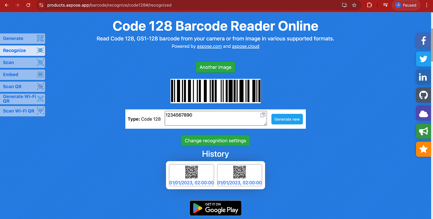 Generating barcode in Blazor | Medium