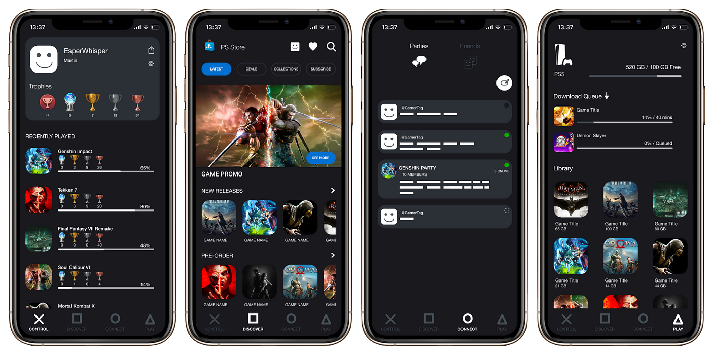 App Re-design: PS Store. I have been a gamer since I was a… | by Martin  Kejser | Bootcamp