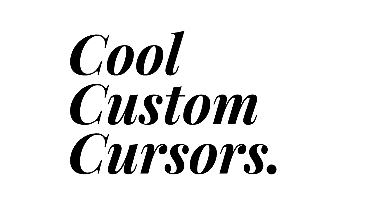 Custom Cursor - Awwwards