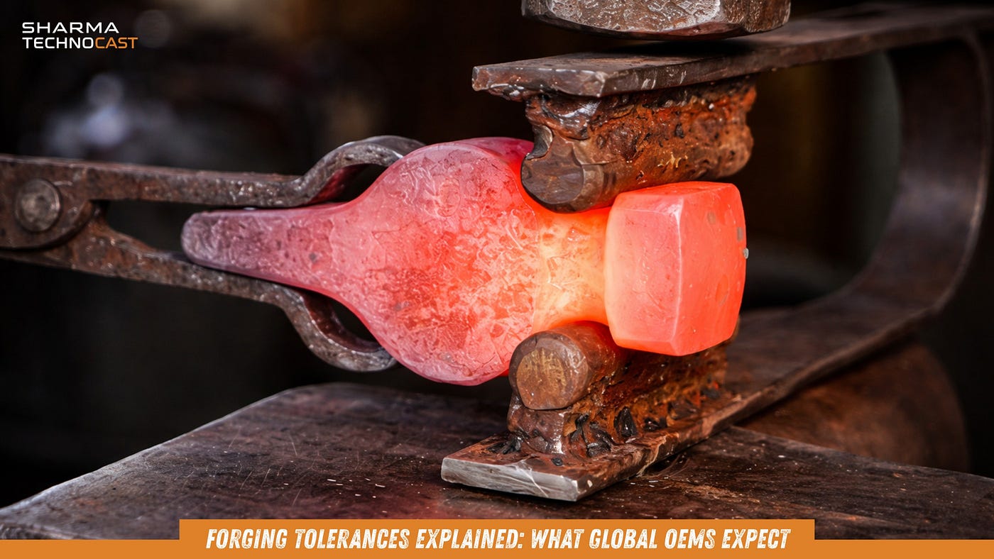 Forging Tolerances Explained for Industrial Components | Sharma Technocast