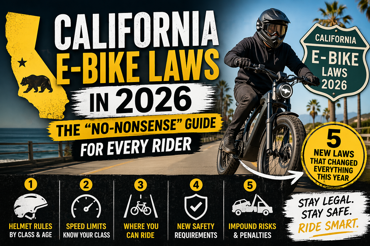 California E-Bike Laws in 2026: The “No-Nonsense” Guide for Every Rider
