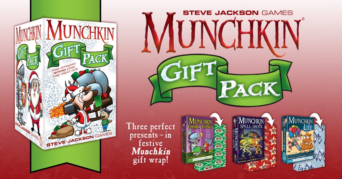 The 2017 Munchkin Fan Gift Guide. By Tyeera Garza | by Steve Jackson Games  | Medium