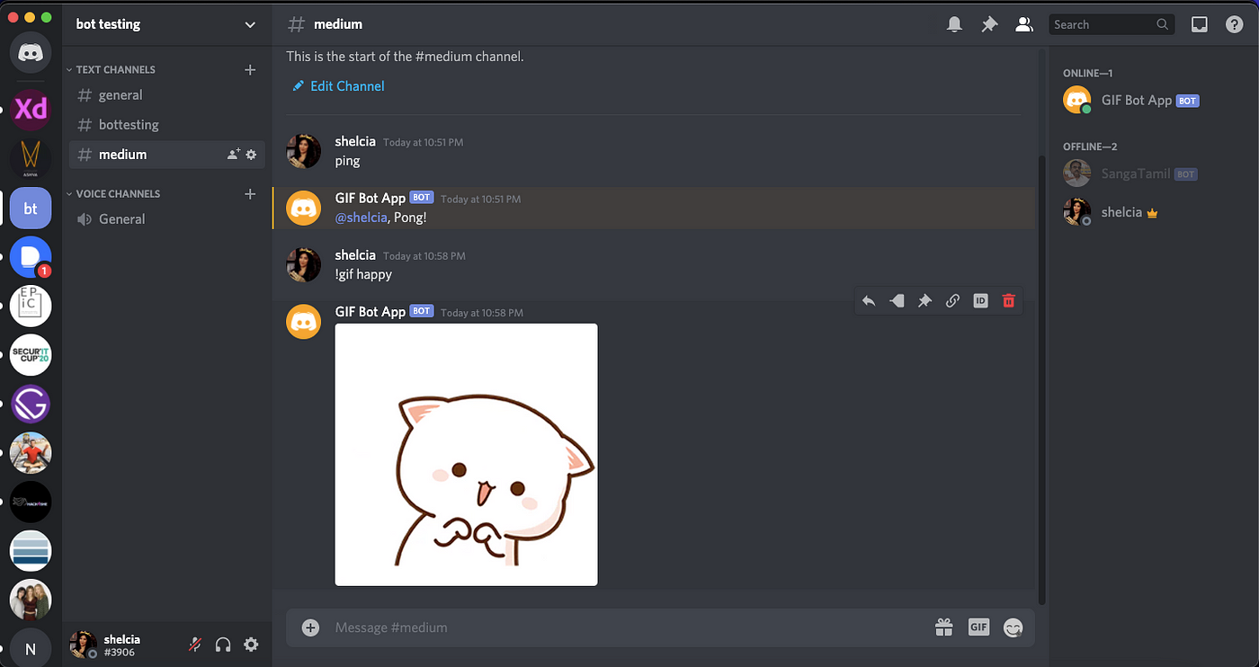 Bye discord on Make a GIF