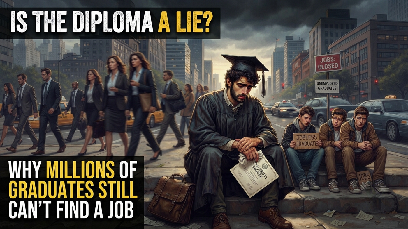 Is the Diploma a Lie? Why Millions of Graduates Still Can’t Find a Job