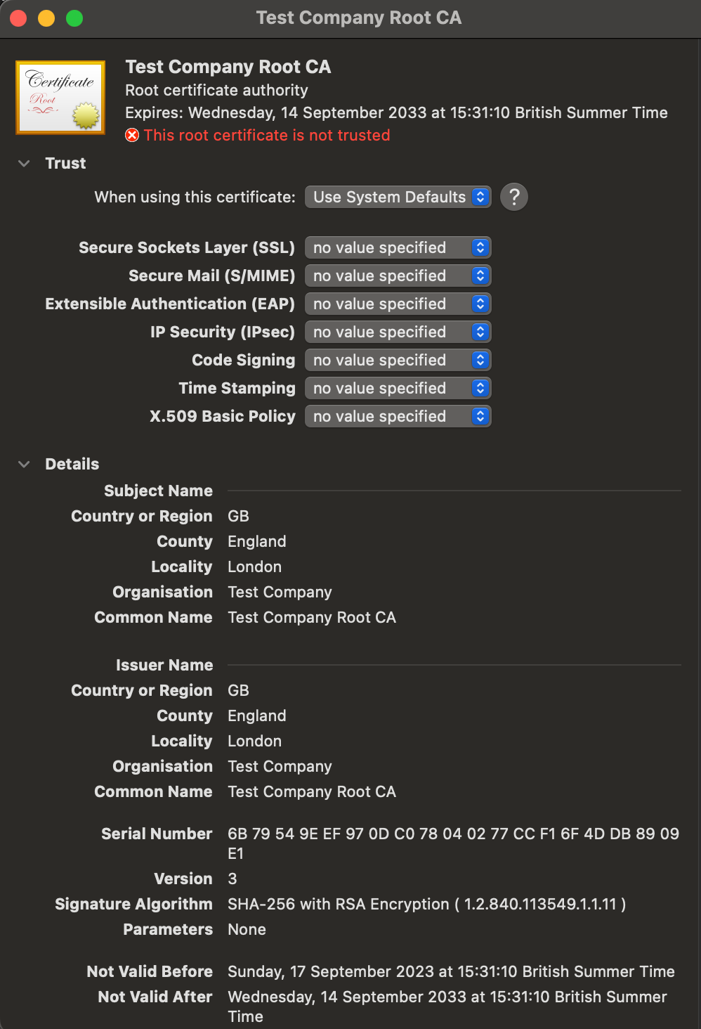 AWS IAM Roles Anywhere with MacOS Keychain | by Paul Schwarzenberger |  Medium