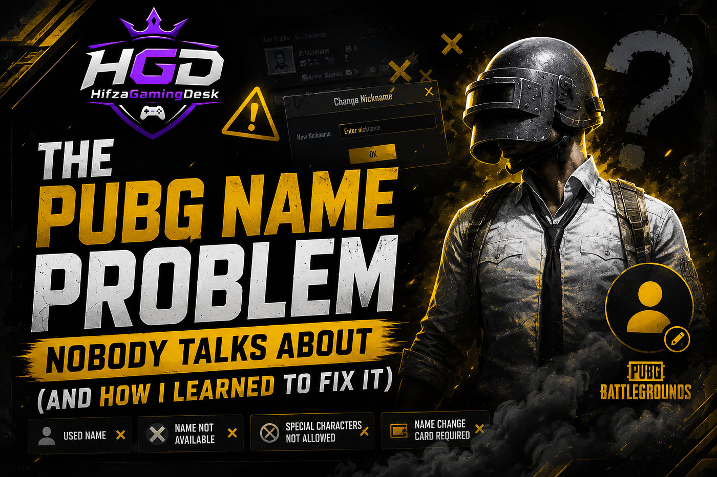 The PUBG Name Problem Nobody Talks About (And How I Learned to Fix It)