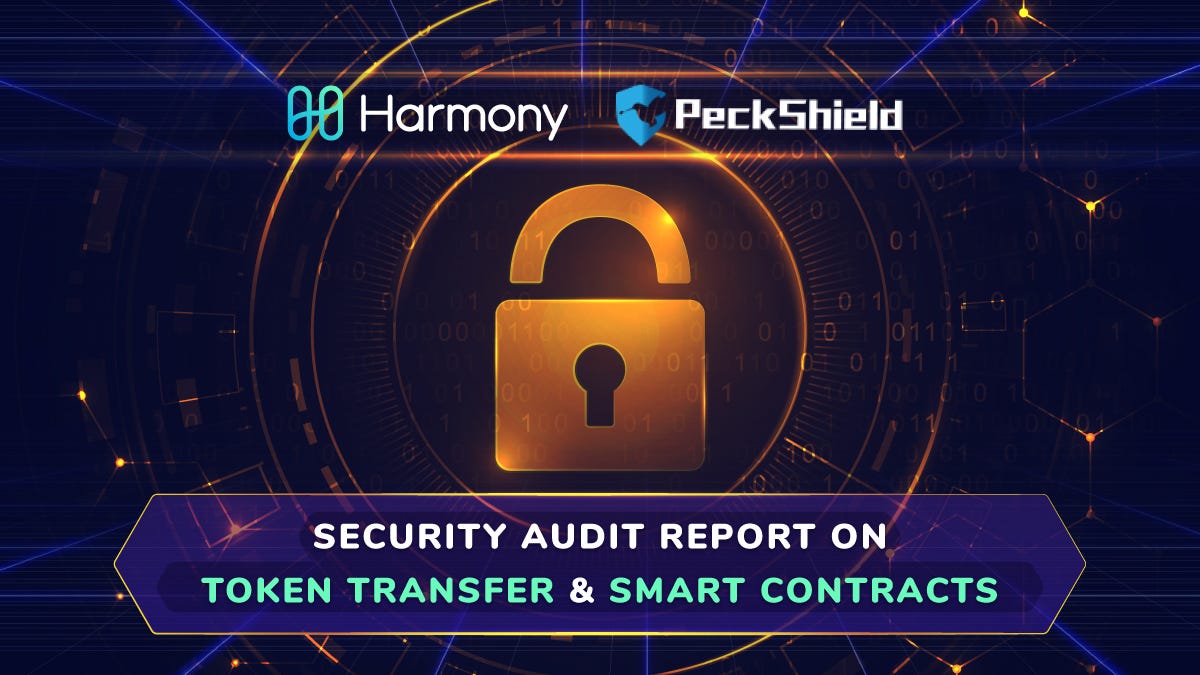 Security Audit Report on Token Transfer and Smart Contracts | by Rongjian  Lan | Harmony | Medium