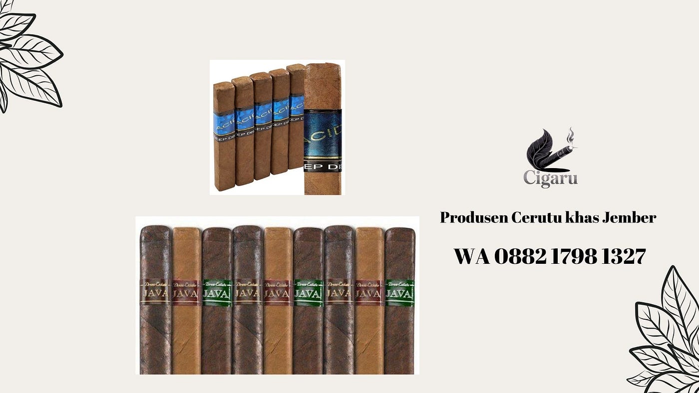 Pabrik Rokok Cerutu Jogja WA. +62 882 1798 1327 Berkualitas…!!