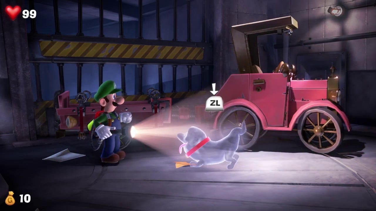 Improving control usability in Luigi's Mansion 3, by Sara Tung