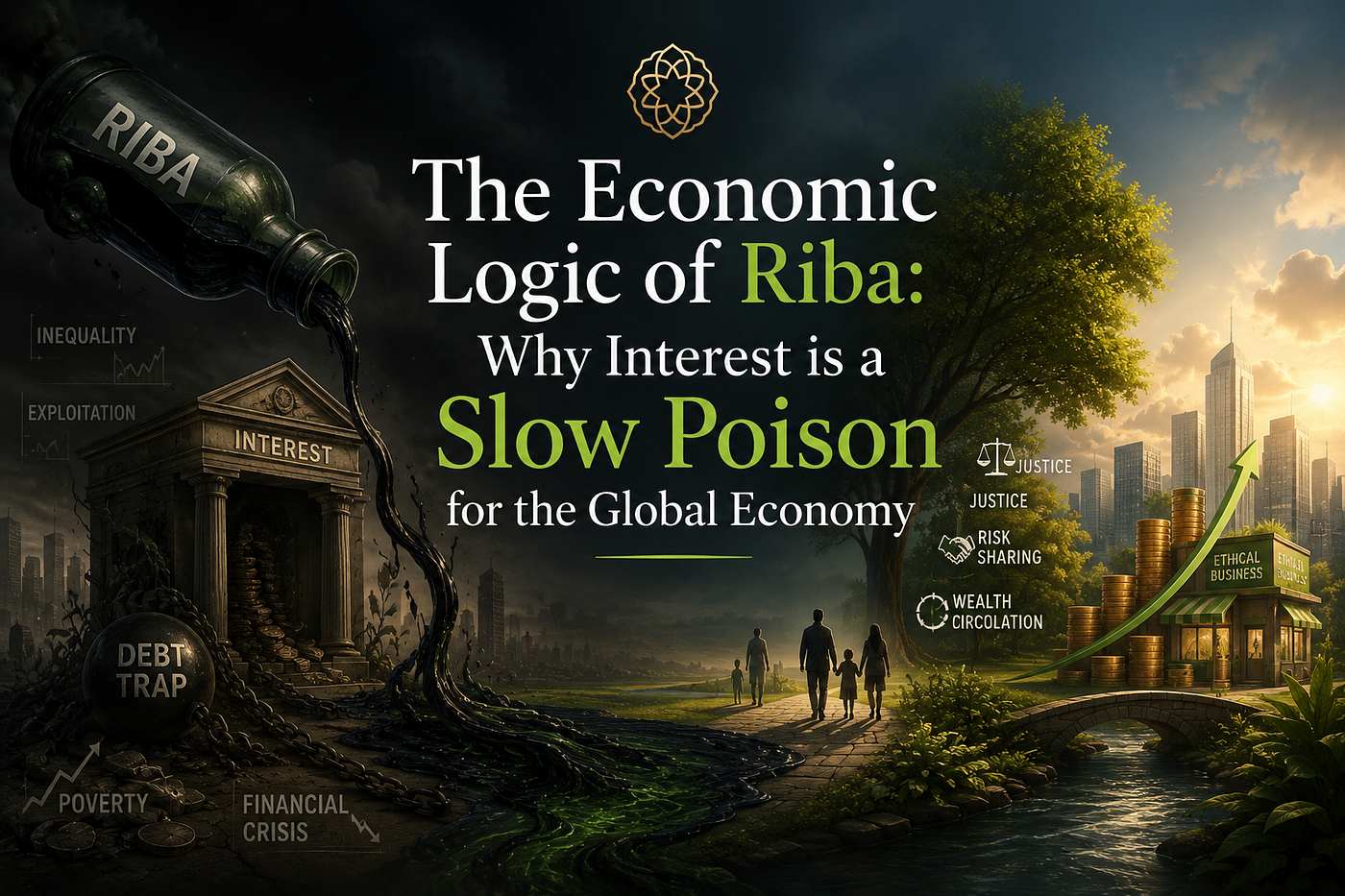 The Economic Logic of Riba: Why Interest is a Slow Poison for the Global Economy